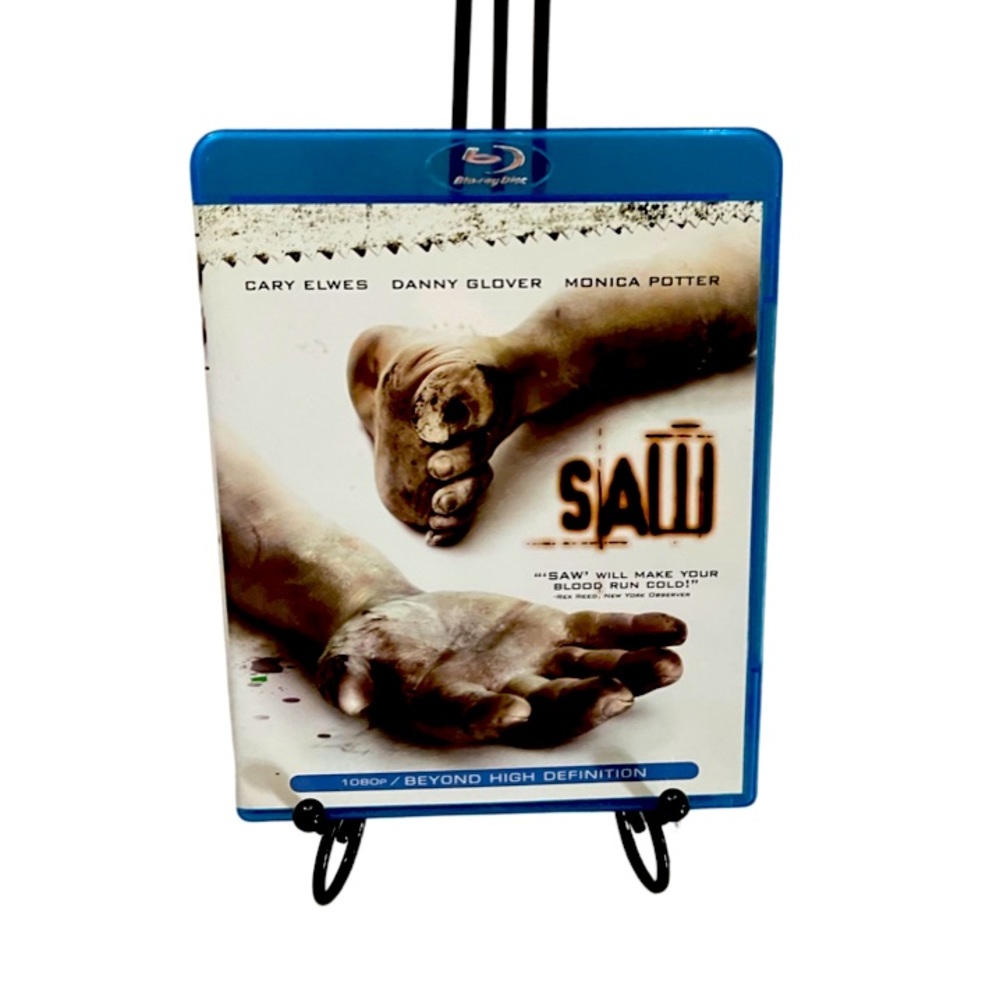 SAW Blu-Ray: Horror Movie: High Def: Jigsaw Killer: Thriller: Y2K Movies